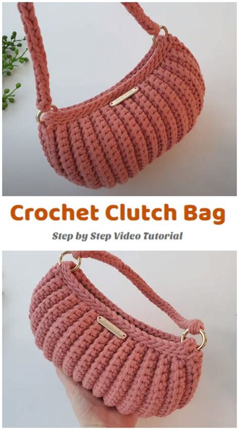 Crochet Clutch Bag Tutorial - Crochet Kingdom