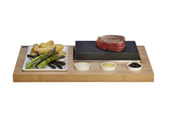 The Sizzling Steak Hot Stone Cooking Set By The Steak On The Stone Company