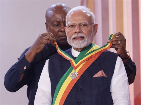 In Images: PM Modi conferred with Ghana's national honour | Indiablooms