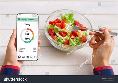Smart Eating Diet Planning Concept Man Stock Photo 1565529133 ...