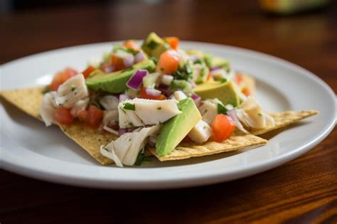 Premium Photo | Savor the Flavor Tostadas de Ceviche