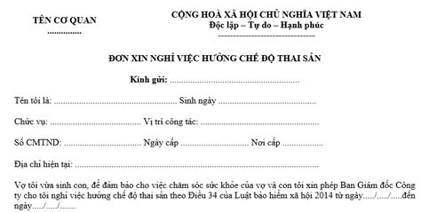 Lao động nam được nghỉ thai sản bao lâu khi vợ sinh con