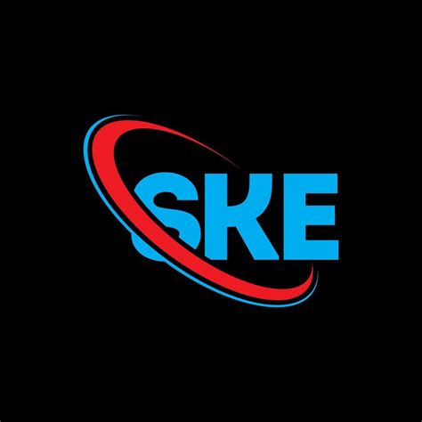 SKE logo. SKE letter. SKE letter logo design. Initials SKE logo linked ...