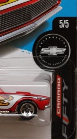 T Hunted Hot Wheels Camaro Fifty Series
