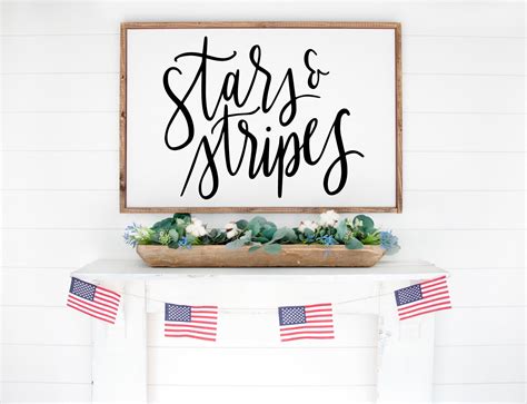 Free Stars Stripes SVG For Cricut Silhouette Pineapple Paper Co