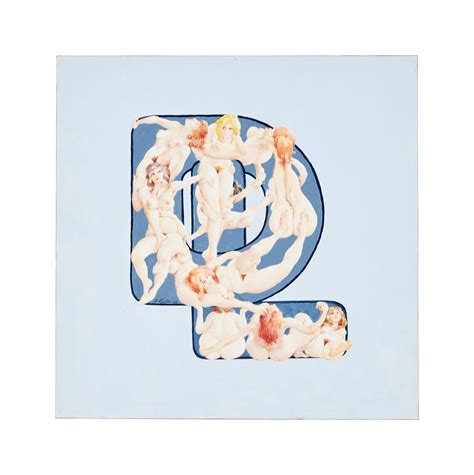 David Lynch | Bushnell Keeler Signed David Lynch Monogram with Nude
