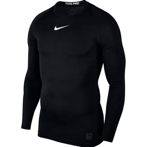 Maglia Tecnica Termica Nera Nike