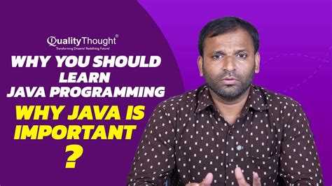 Why You Should Learn Java Programming Why Java Is Important Youtube