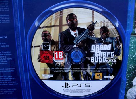 Диск PS5.Grand Theft Auto V.GTA 5.ГТА 5.Игра ПС5. Русская версия.ОБМЕН ...