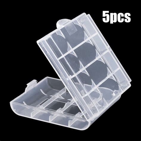 Durable Hard Plastic Battery Storage Container For Rechargeable