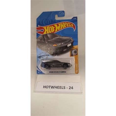 Hot Wheels Grey Nissan Skyline Gt R Bnr Shopee Malaysia
