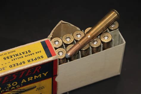 Winchester Super Speed Army Krag Gr Sp Rounds