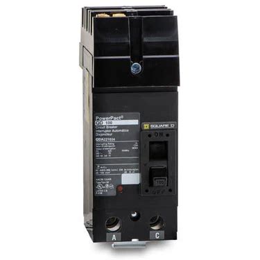 Square D QDA221004 2 Pole Circuit Breaker Marina Electrical Equipment