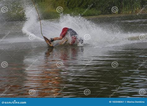 Wakeboarding Is An Extreme Sport Sports And Recreation Stock Image