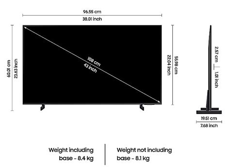 Samsung LED TV UA43CU8000 (43 inches) 4K Ultra HD Smart