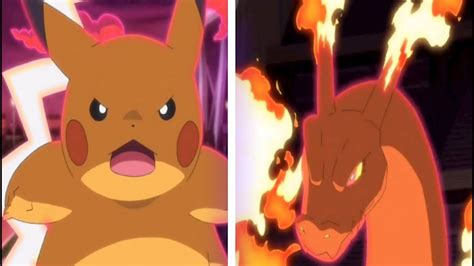 Pokemon Charizard Vs Pikachu