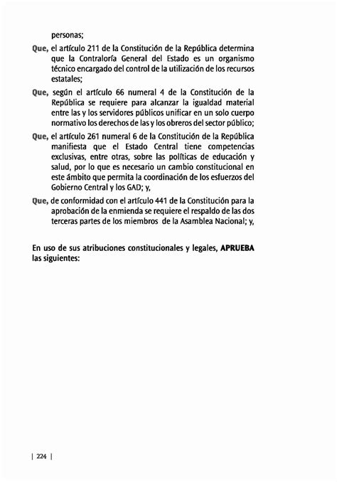 Constituciòn de la Repùblica del Ecuador 2008 by Lenin Wilmer Camacho