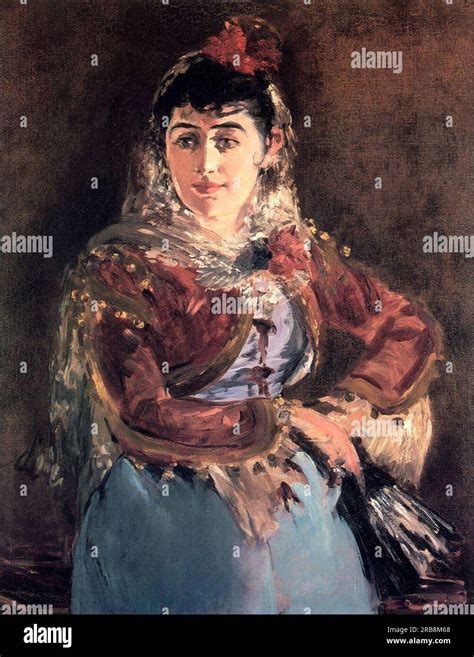 Portrait Of Emilie Ambre In Role Of Carmen C Paris France By