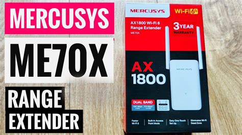 Mercusys Me70x💥 Ax1800 👍 Wifi 6 Youtube