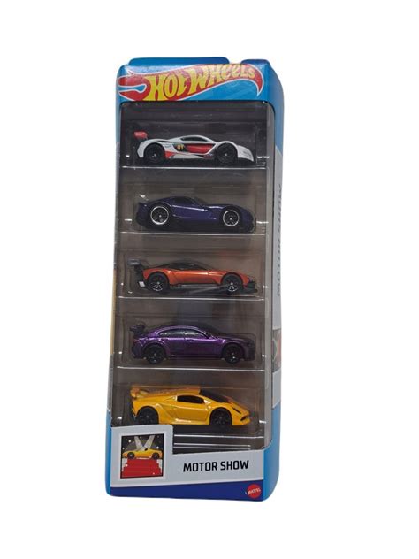 Hot Wheels Samochodziki Pak Motor Show Hfv