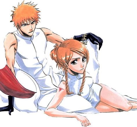 Ichigo Kurosaki Orihime Inoue Bleach Bleach Manga Bleach Anime