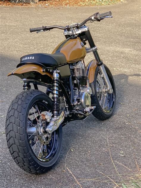 Custom Sr 500 Scrambler With Classic Yamaha Styling 1973 1976 Ctdttt Enduro Bikes Tracker