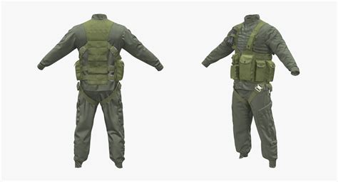 Uniforme Piloto De Helicóptero Estadounidense 3 Modelo 3d 49 3ds