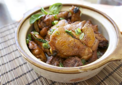 Taiwanese Three Cup Chicken San Bei Ji Asian Inspirations