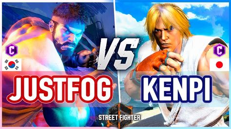 Sf Justfog Ryu Vs Kenpi Ken Street Fighter Youtube