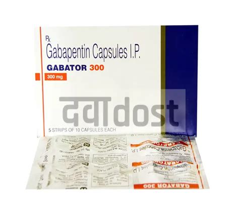 Gabator 300 Capsule Upto 10 40 Off DawaaDost