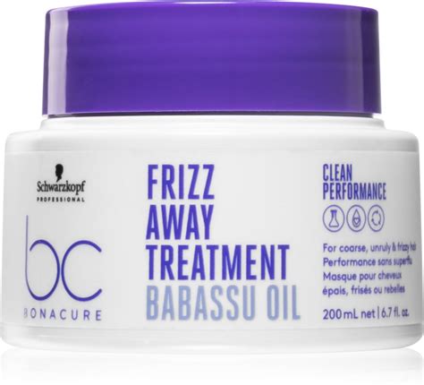 Schwarzkopf Professional Bc Bonacure Frizz Away Treatment Mask For Unruly And Frizzy Hair