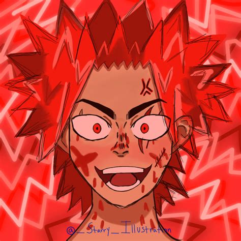 Artstation Kirishima My Hero Academia