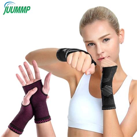 Pair Wrist Support Sleeve Wrist Compression Sleeves For Women Men