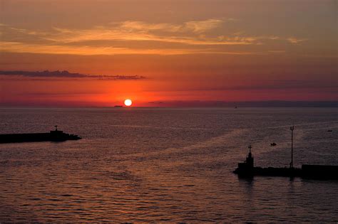 Sunset at Livorno. Tuscany. Italy Photograph by Guido Montanes Castillo - Fine Art America