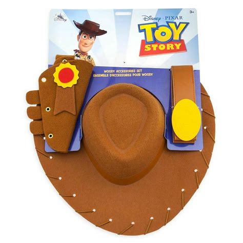 Disney Store Toy Story Woody Costume Accessory Kit: Hat, Holster and ...