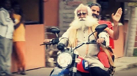 Sadhguru Riding Sports Bike With Baba Ramdev Fun Time Youtube