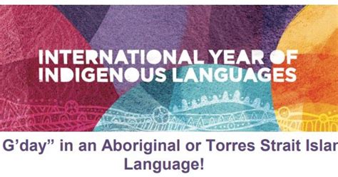 Aboriginal And Torres Strait Islander Greetings State Library Of