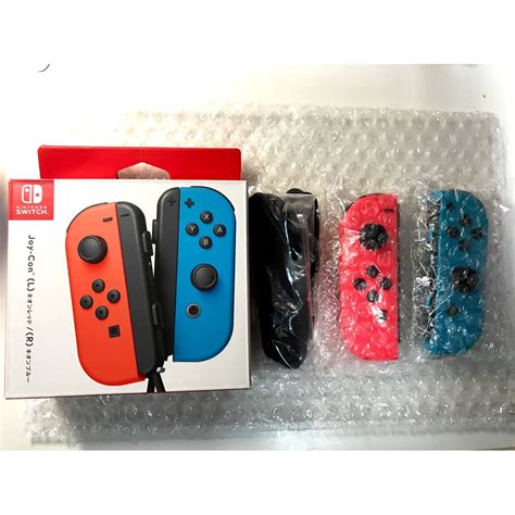 任天堂 Nintendo Switch Ns 原廠joy Con 控制器 紅藍配色 蝦皮購物