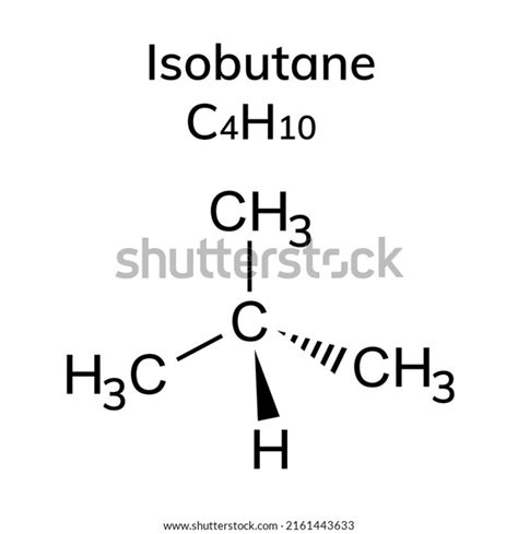 Isobutane Structure