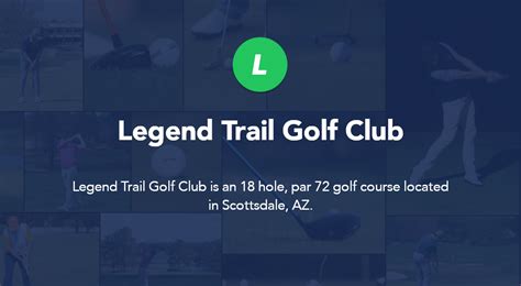 Legend Trail Golf Club - Scottsdale, AZ | Local Golf Spot