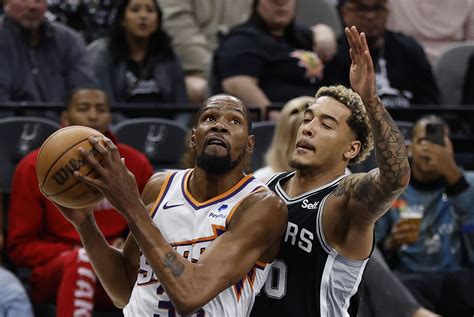 Phoenix Suns vs San Antonio Spurs Game Player Stats and Box Scores for ...
