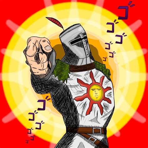 Solaire Of Astora X Jojo S Bizarre Adventure Dark Souls Fotos De