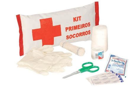 Kit Primeiro Socorros PLASTCOR Maleta De Primeiros Socorros