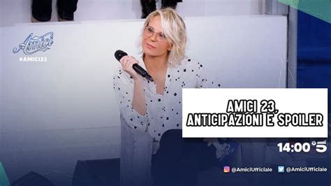 Amici Spoiler Registrazione Ottobre Ospiti E Sfida Della Terza