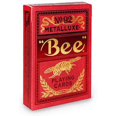 Гральні Карти Bee Metalluxe Red (ID#1702307080), ціна: 490 ₴, купити на ...