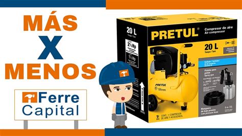 Que Incluye El Compresor De 20 Litros UNBOXING PRETUL