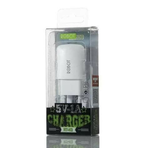 Jual BATOK CHARGER ORIGINAL ROBOT RT K2 1A Shopee Indonesia