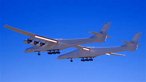 Worlds Largest Flying Aircraft Stratolaunch Carrier Completes Sixth