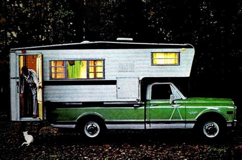 Vintage truck campers: Relive the golden era of fun family road trips in the 1960s & 1970s ...