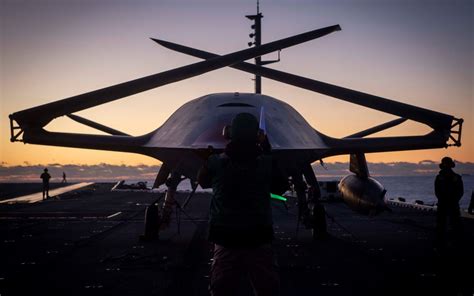 MQ-25 tanker drone completes first carrier deck testing - AeroTime